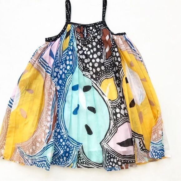 Gap kids DVF floral pleated dress EUC M(8-9Y) - Picture 7 of 7